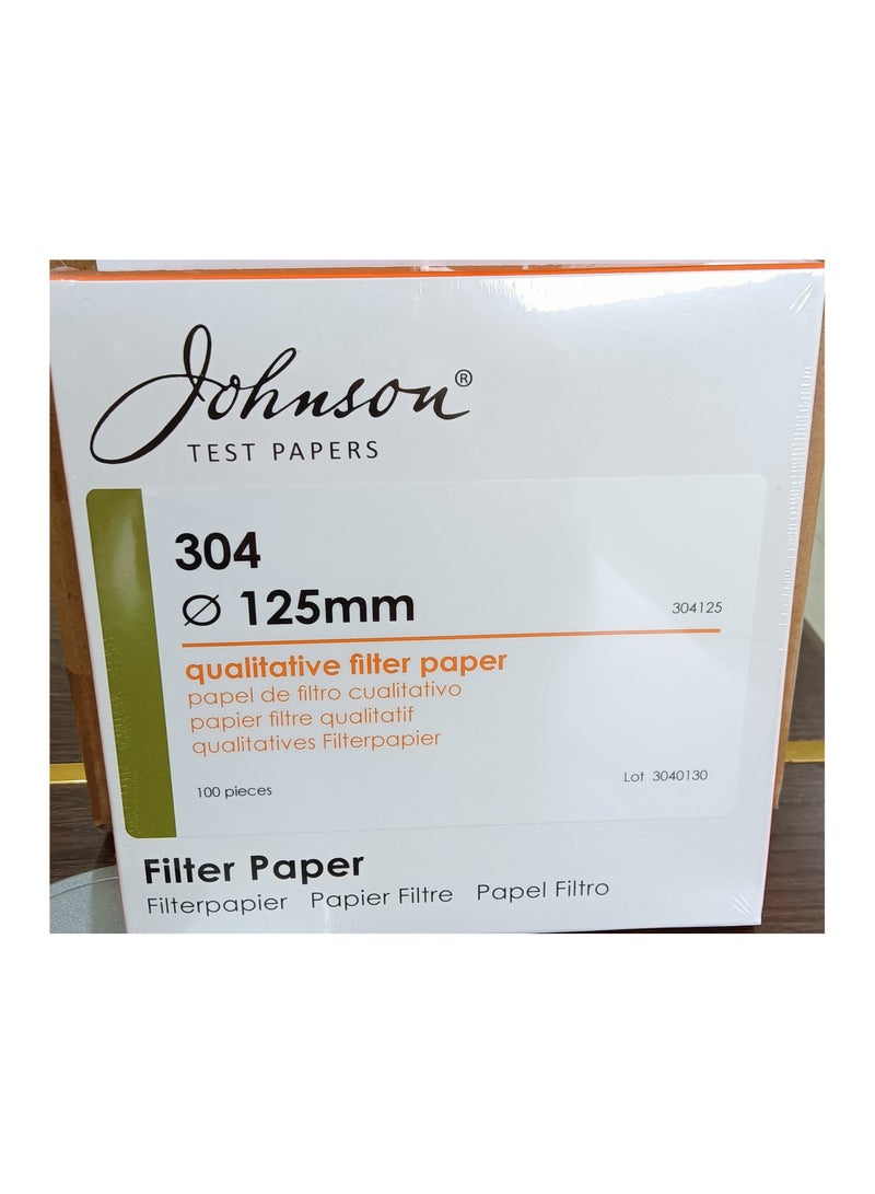 Grade 304 Filter Paper