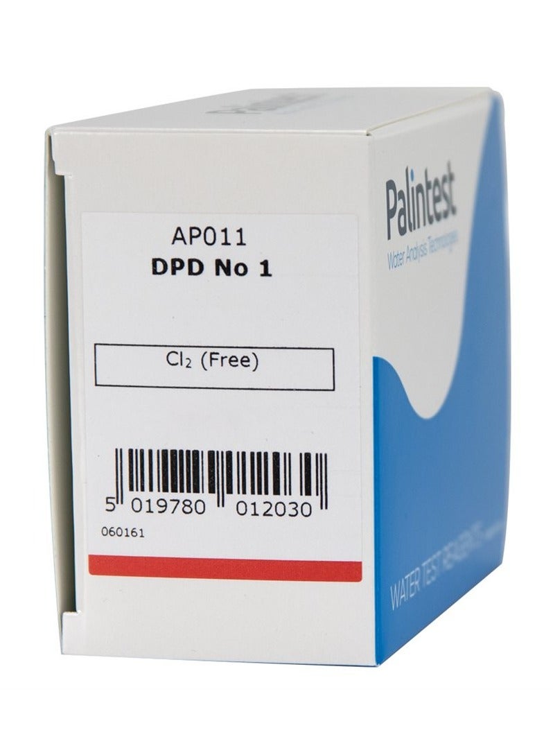 Palintest AP011 Free Chlorine / Bromine Reagent (DPD 1), 250 tablets