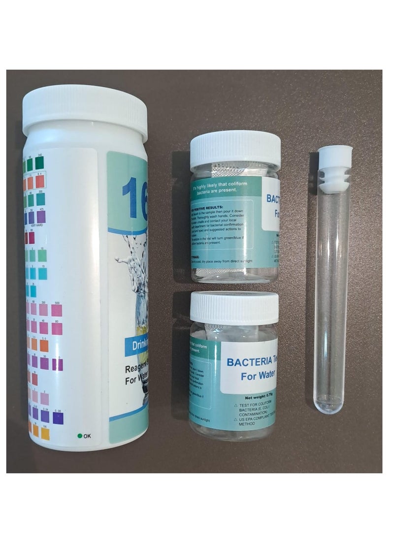 17 in 1 Drinking water test strips 100 strips 2 e-coli