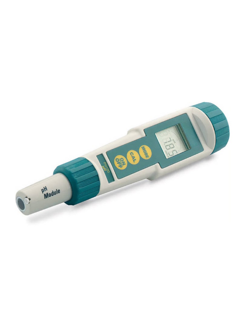 Waterproof pH Meter Model PH100 | Flat Surface Electrode | 0-14 pH Range | LCD Display | IP57 Waterproof Design