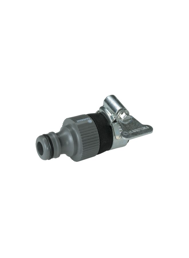 Round Tap Connector Grey