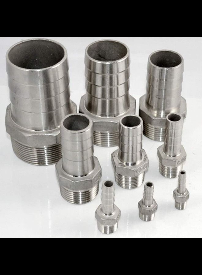 Male Thread Hose Pipe Fitting SS Kim Nipple (11/4'')