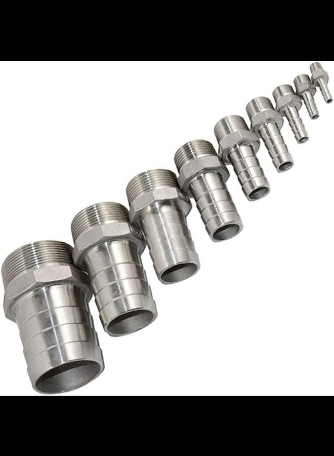Male Thread Hose Pipe Fitting SS Kim Nipple (11/4'')