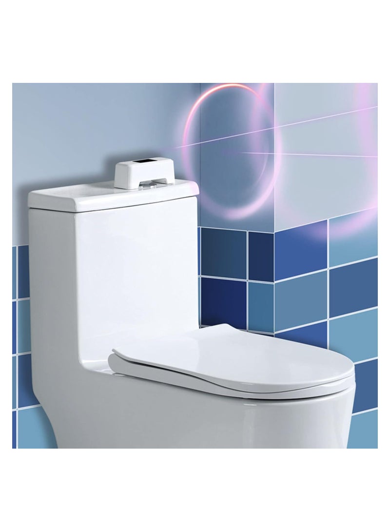 Touchless Toilet Flush Kit, Automatic Toilet Flusher, Rechargeable Infrared Sensor, USB Charging with 2000mAh Battery, IPX5 Waterproof Automatic Flusher for Toilets for Home and Public Use