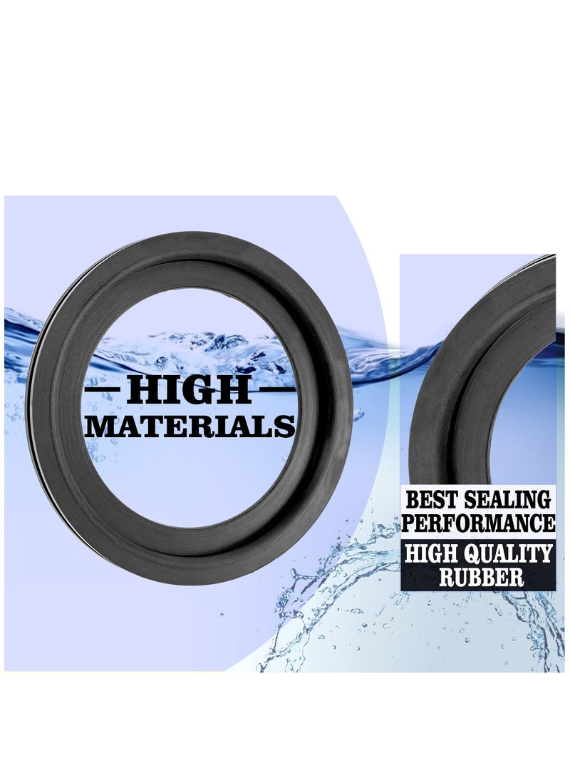 2 Pack Toilet Flush Ball Ring Seal Kit Replacement Gaskets Sealand Parts for Dometic RV Toilets