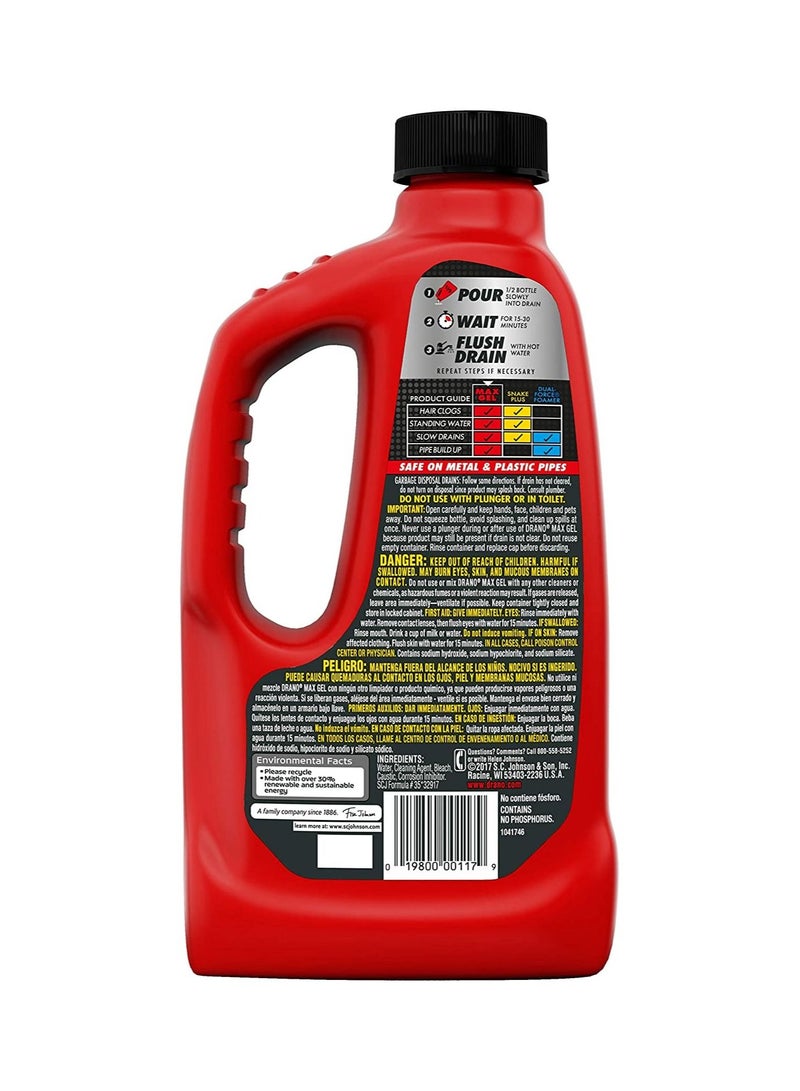 Drain Cleaner Professional Strength 32 oz