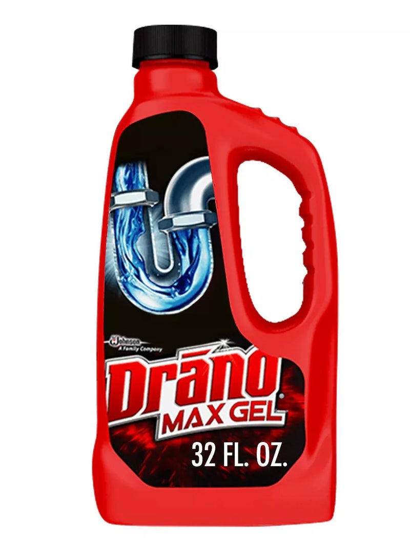 Drano Max Gel Drain Clog Remover 32 Oz