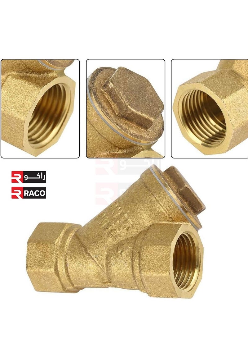 Pegler Y Pattern Brass Strainer Filter Valve Connector Pump Filter for Water Oil Separation