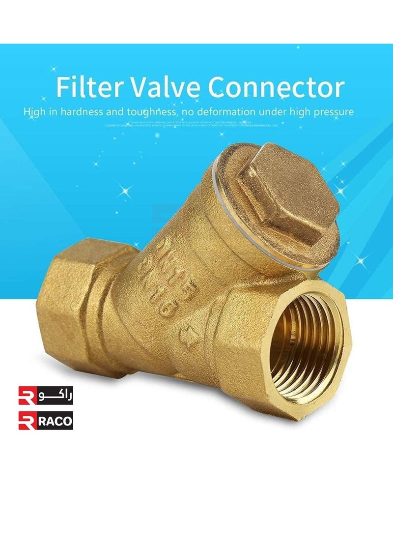 Pegler Y Pattern Brass Strainer Filter Valve Connector Pump Filter for Water Oil Separation