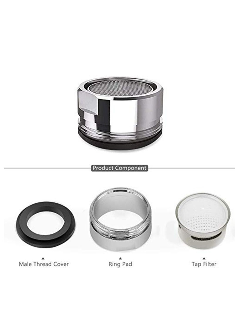 3 PACK Tap Aerators 24mm, Faucet Filter Insert Tap, Replacement Spout Aerator Nozzle Thread Used for Installation and of Accessories in Homes