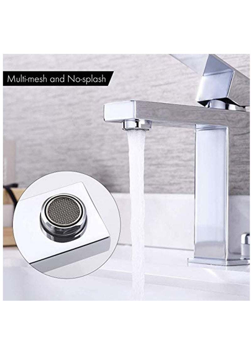 3 PACK Tap Aerators 24mm, Faucet Filter Insert Tap, Replacement Spout Aerator Nozzle Thread Used for Installation and of Accessories in Homes