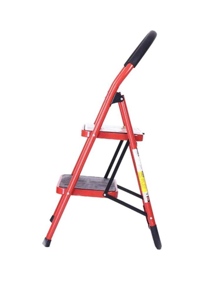 2-Step Platform Ladder Red/Black 95x45x6centimeter