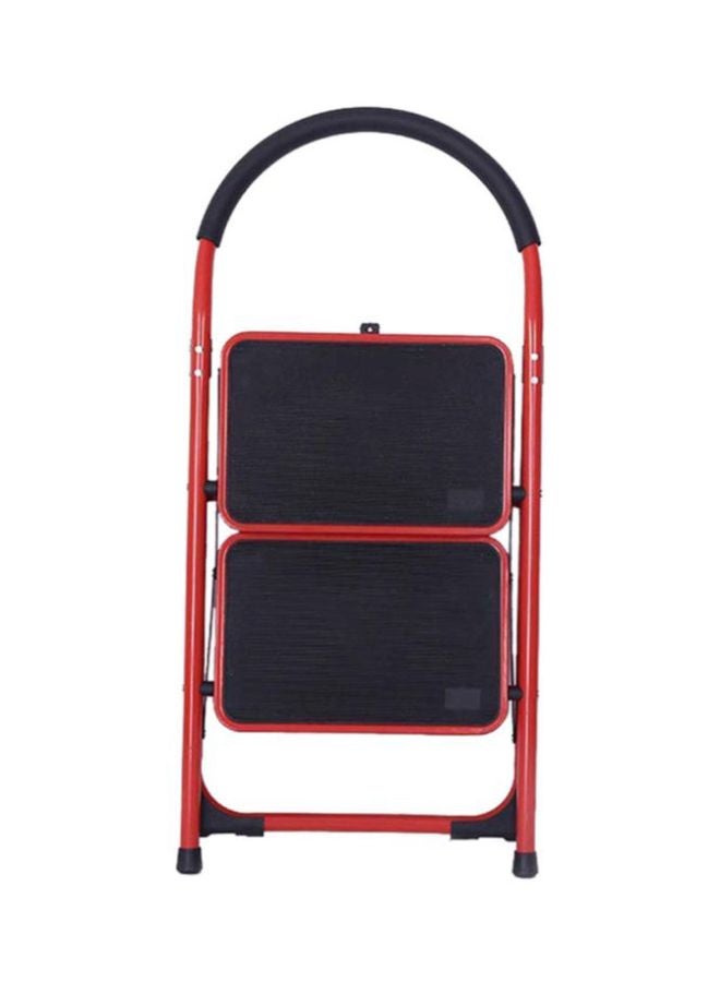 2-Step Platform Ladder Red/Black 95x45x6centimeter