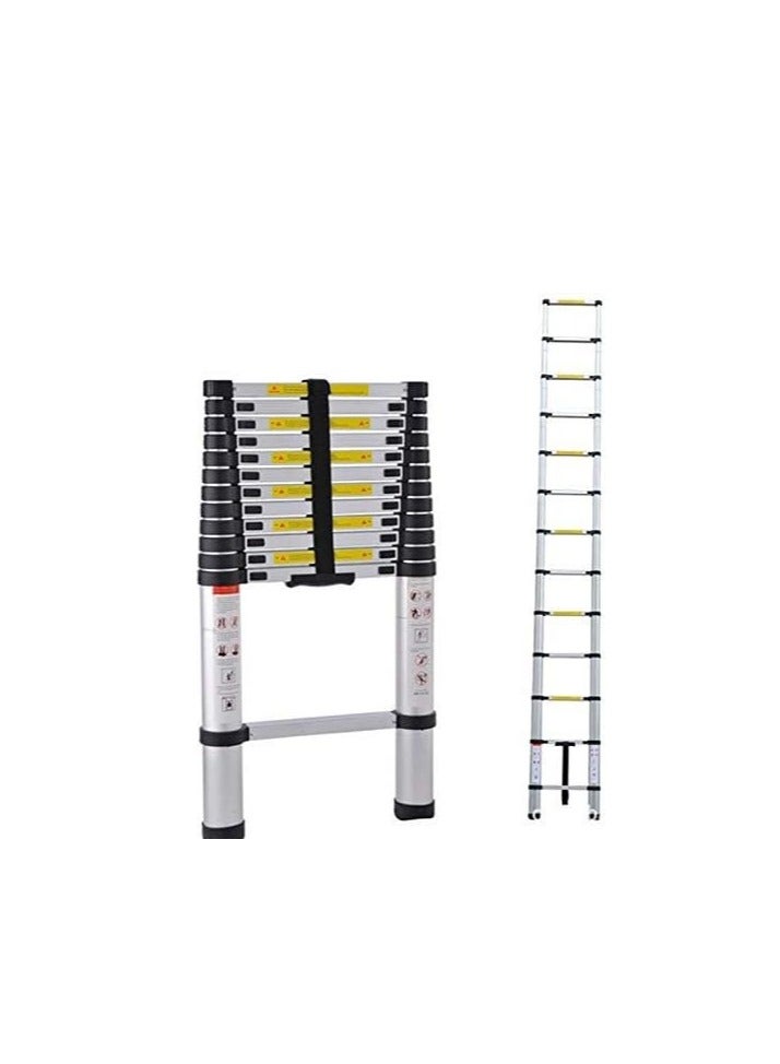 Robustline Telescopic Folding Ladder Straight 3.8M