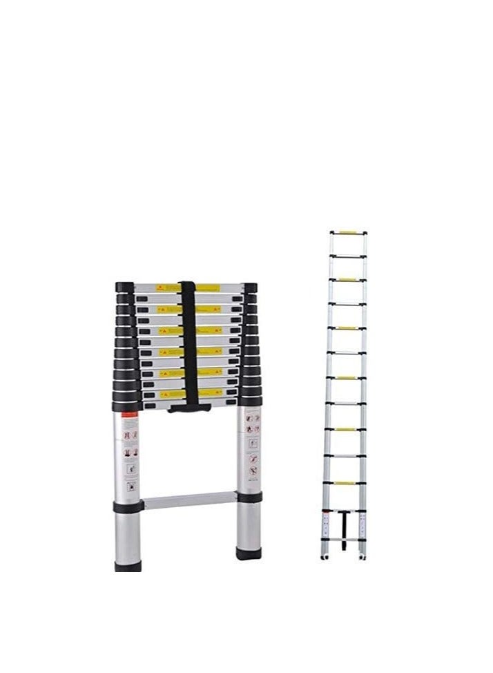 Robustline Telescopic Folding Ladder Straight 4.4M