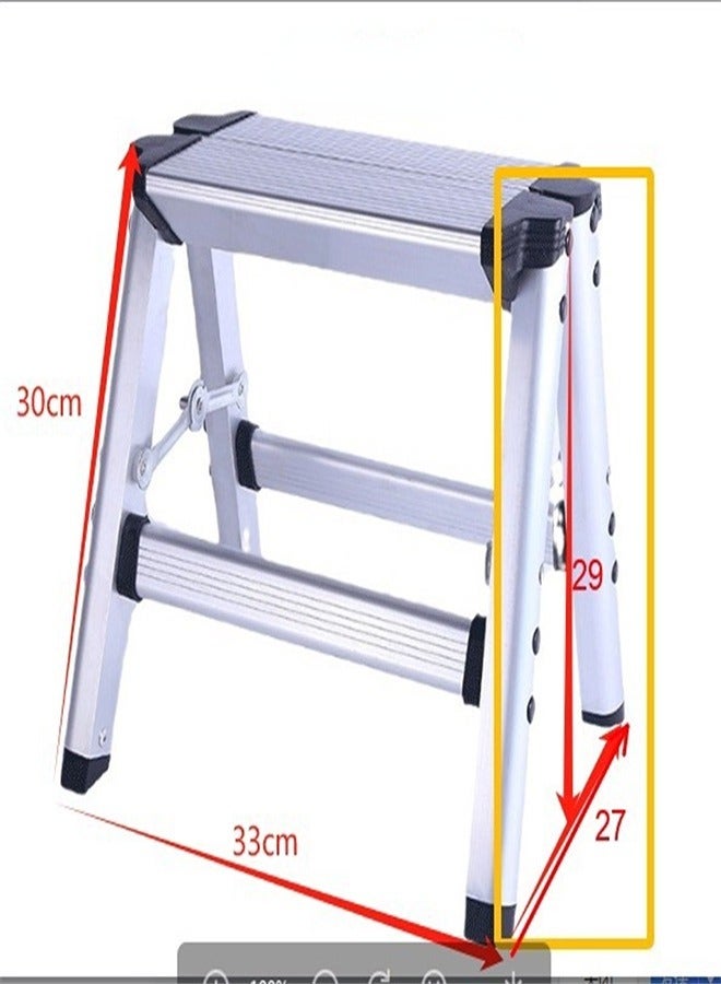 Folding Step Stool Small Foldable Step Stool One Step Ladder with 330 lb Large Loading Capacity for Kitchen Bathroom Closet Garage Garden