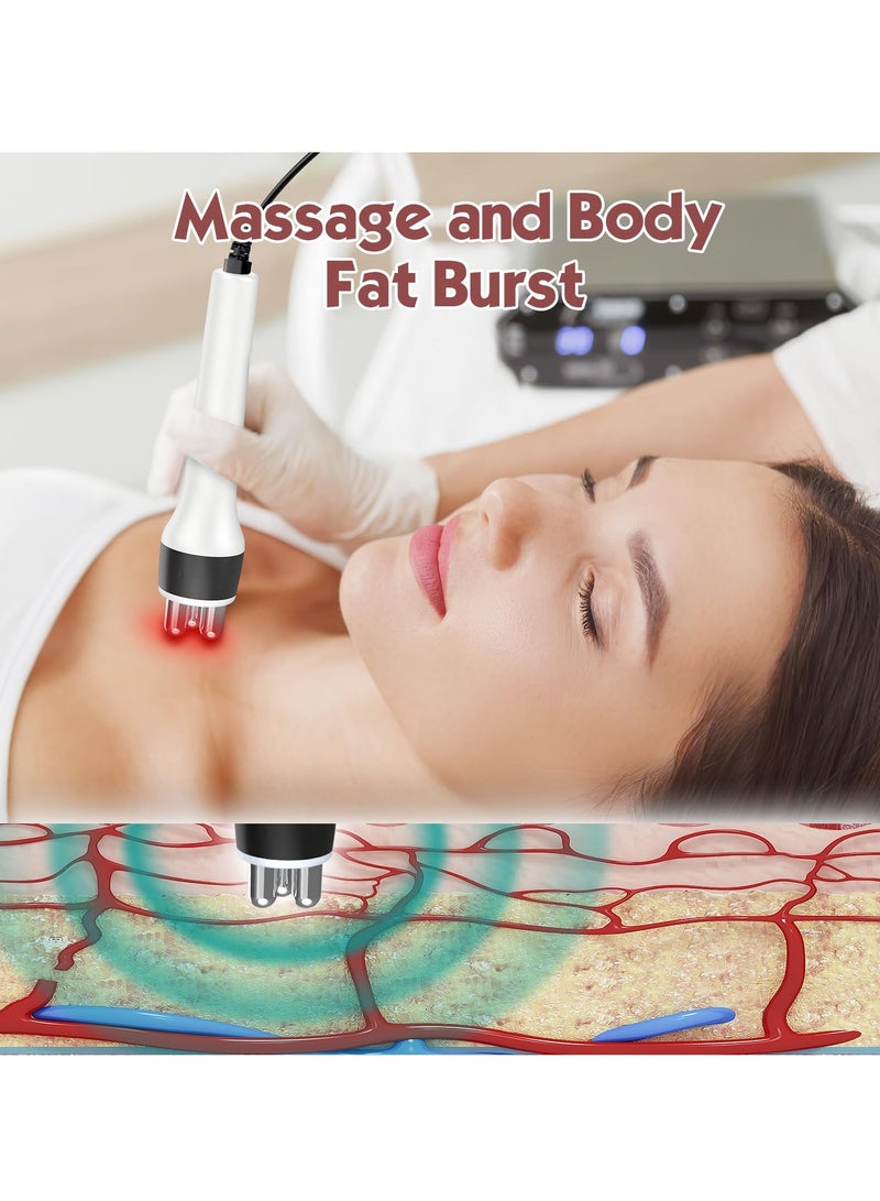 Body Massage Device, Body Sculpting Machine, Cavitation Machine Body Massager Care Tool Body Beauty Machine for Face Care Abdomen, Waist, Thigh, ock, for Home Spa Salon Use