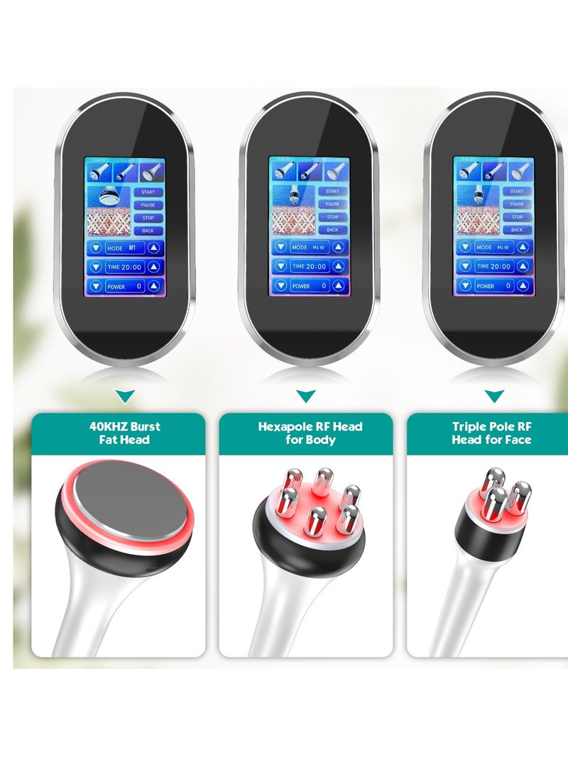 Body Massage Device, Body Sculpting Machine, Cavitation Machine Body Massager Care Tool Body Beauty Machine for Face Care Abdomen, Waist, Thigh, ock, for Home Spa Salon Use