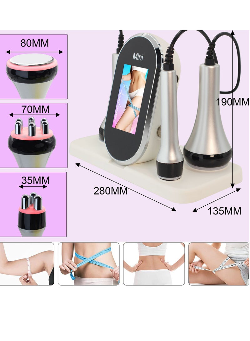 Body Massage Device, Body Sculpting Machine, Cavitation Machine Body Massager Care Tool Body Beauty Machine for Face Care Abdomen, Waist, Thigh, ock, for Home Spa Salon Use