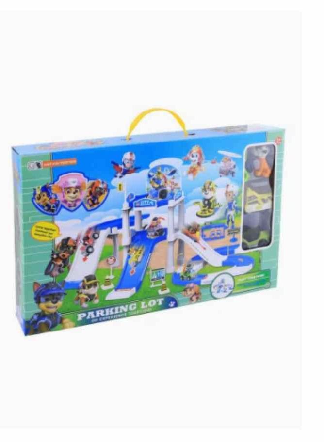 Kids Toy Paw Patrol Garage Parking Lot Set