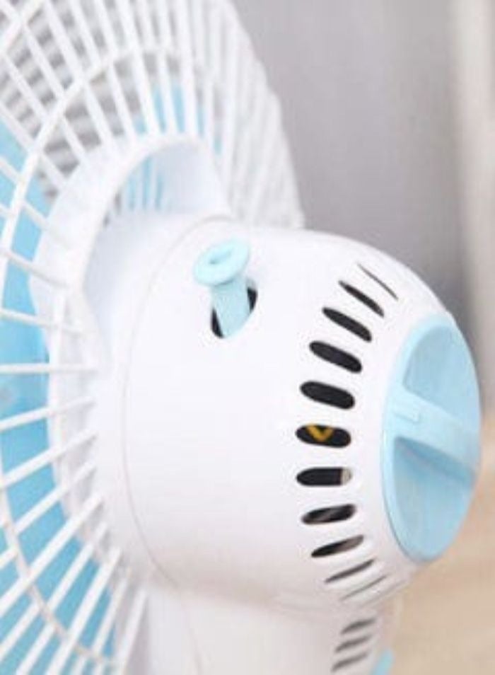 180° Mini Clip Fan MODI - 6 Inch Portable Desktop Electric Fan with Sturdy Clip and Quiet Operation