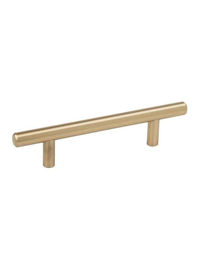 Bar Pulls 33/4 In (96 Mm) Centertocenter Golden Champagne Cabinet Pull 10 Pack