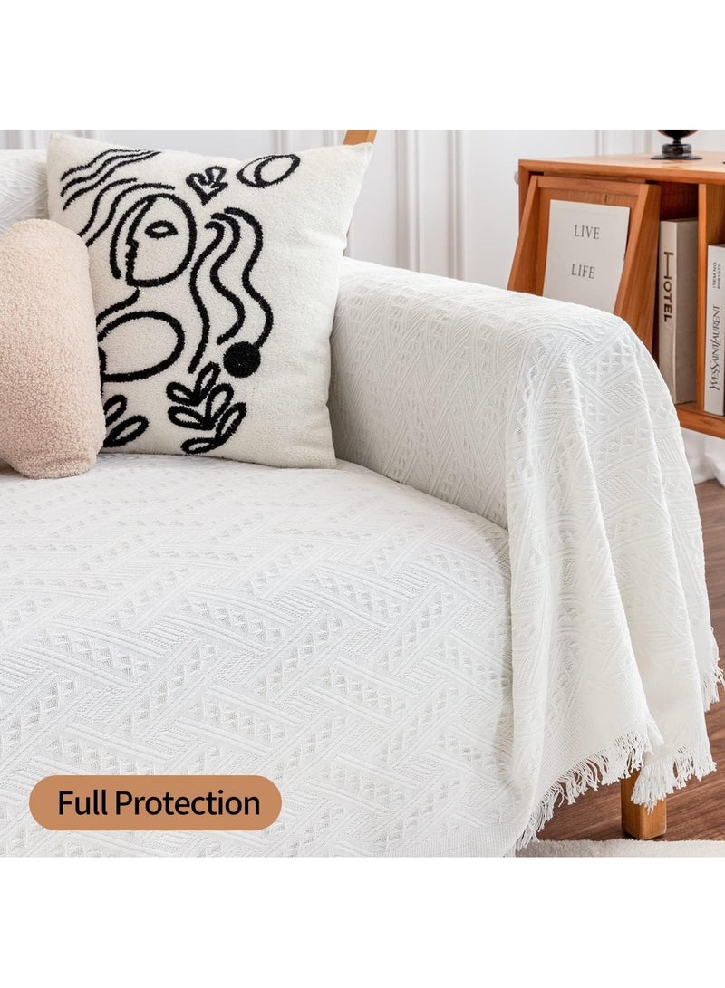 Couch Cover Sheet Blanket Furniture Decoration Sofa Slipcovers Sectional Protector