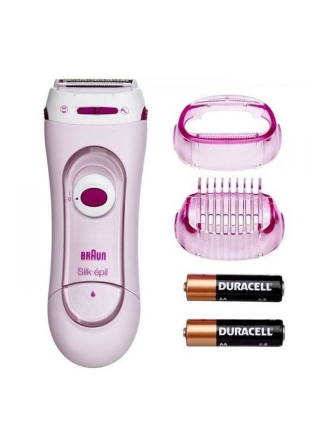 Silk-épil Lady Shaver LS5103 - Cordless Electric Shaver and Trimmer System Pink 15grams