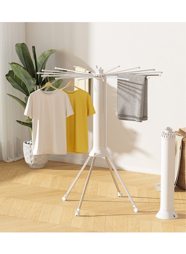 Tripod Clothes Drying Rack Foldable Portable Space Saving Cylinder Laundry Stand for Indoor Outdoor Tripod Clothes Drying Rack