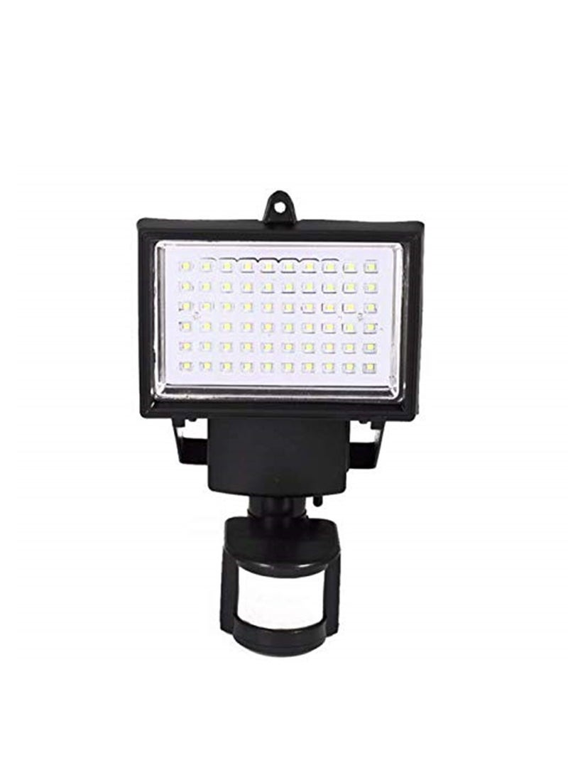 60 LED Solar Security Garden Light PIR Motion Sensor Path Outdoor Emergency Wall Lamp