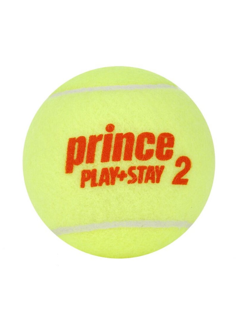 Prince Tennis Balls P&S Stage 2 Dot 3 Pcs Ball Can