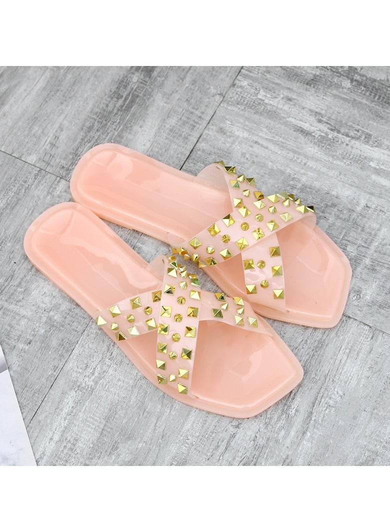 New Fashion Outgoing Flat Bottom Slippers