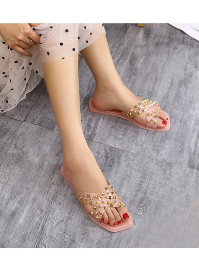 New Fashion Outgoing Flat Bottom Slippers