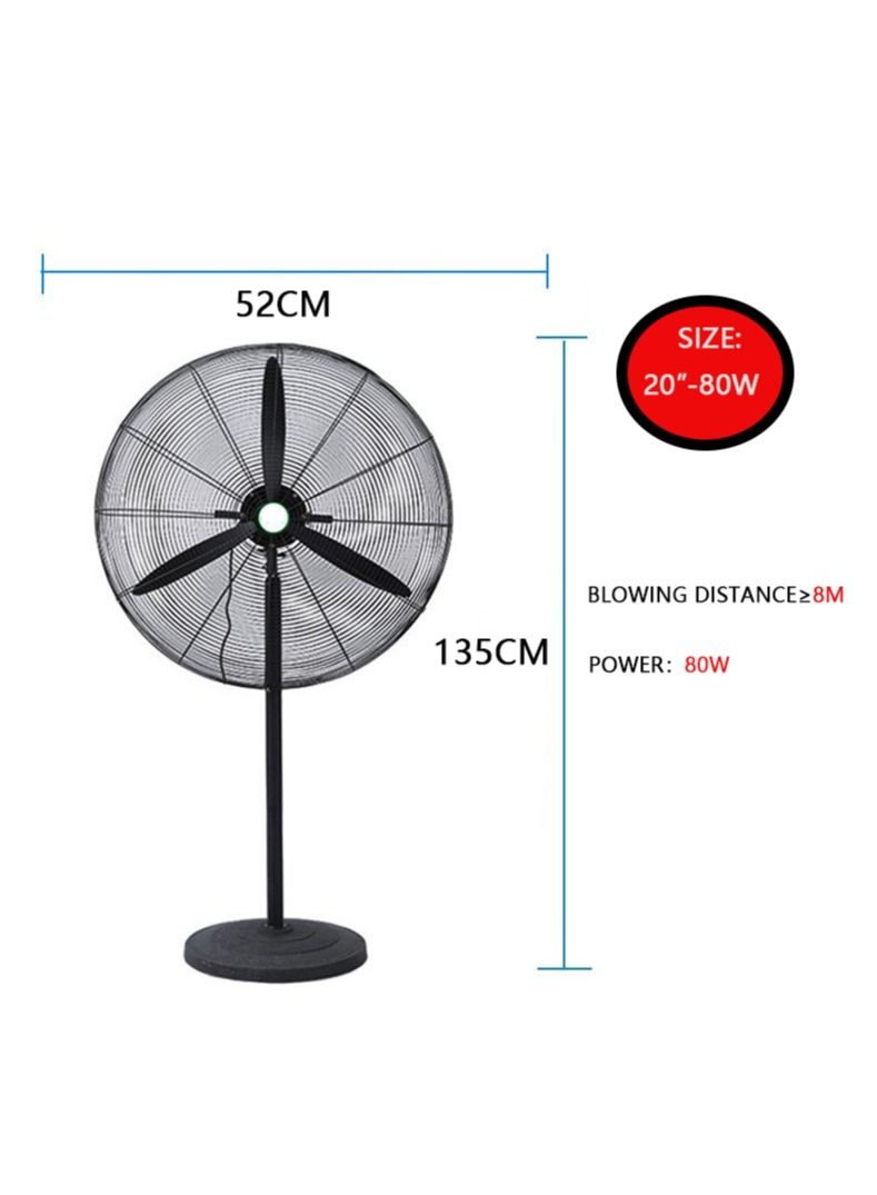 Industrial Fan 20Inch, Stand Fan, High Velocity Metal Stand Fan