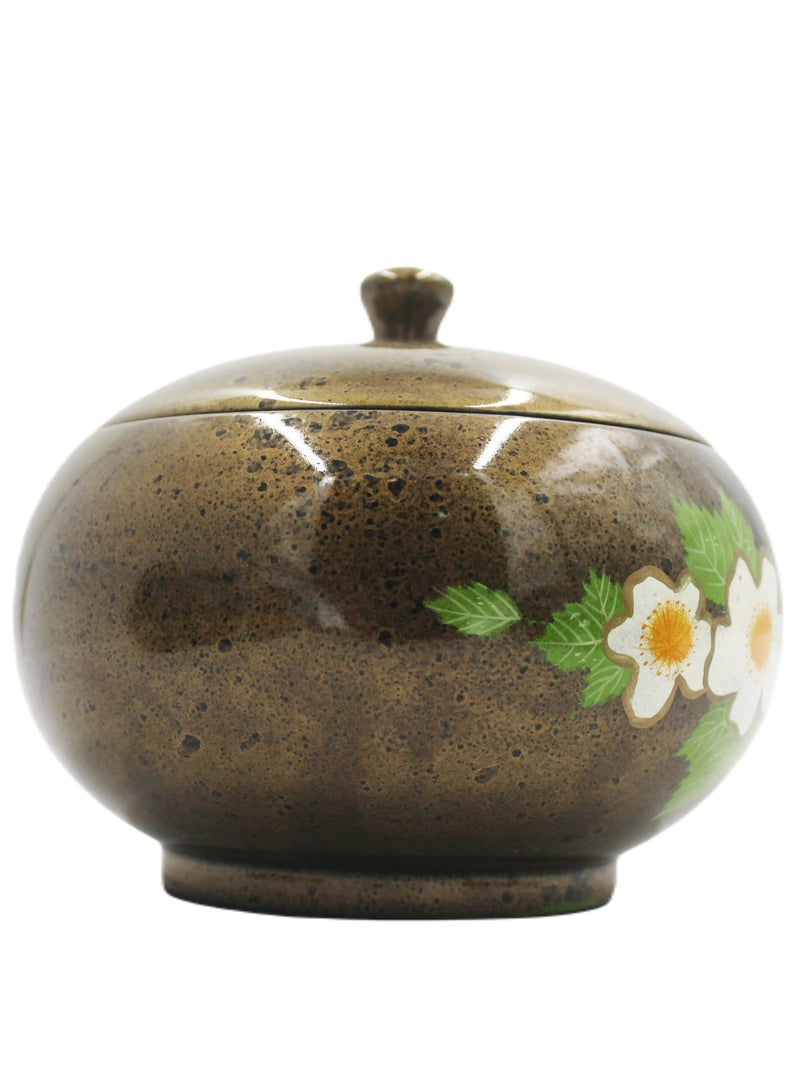 Vietnam Handmade Hand Painted Lacquer Pot