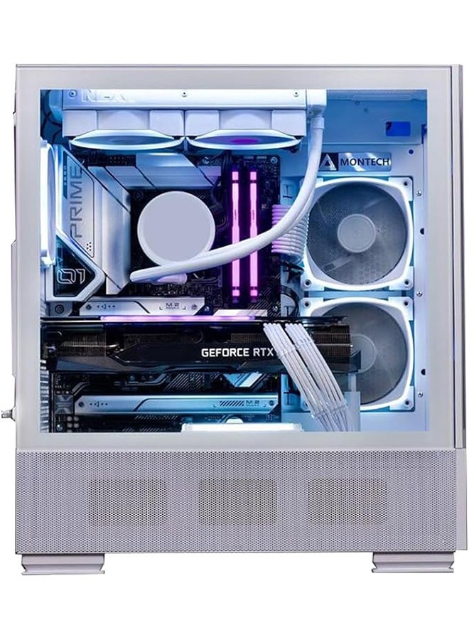 Neo White Gaming PC -  Intel Core i5-12400F Processor, 6 Cores & 12 Threads, DDR4 32GB (2*16) Ram, Nvidia GeForce RTX 3050 OC Edition 8GB GDDR6 Graphics Card, 2TB NVMe M.2 SSD, 2 Fan AIO Liquid Cooler, 650W Standard Power Supply, Windows 11 Pro | Wi-Fi