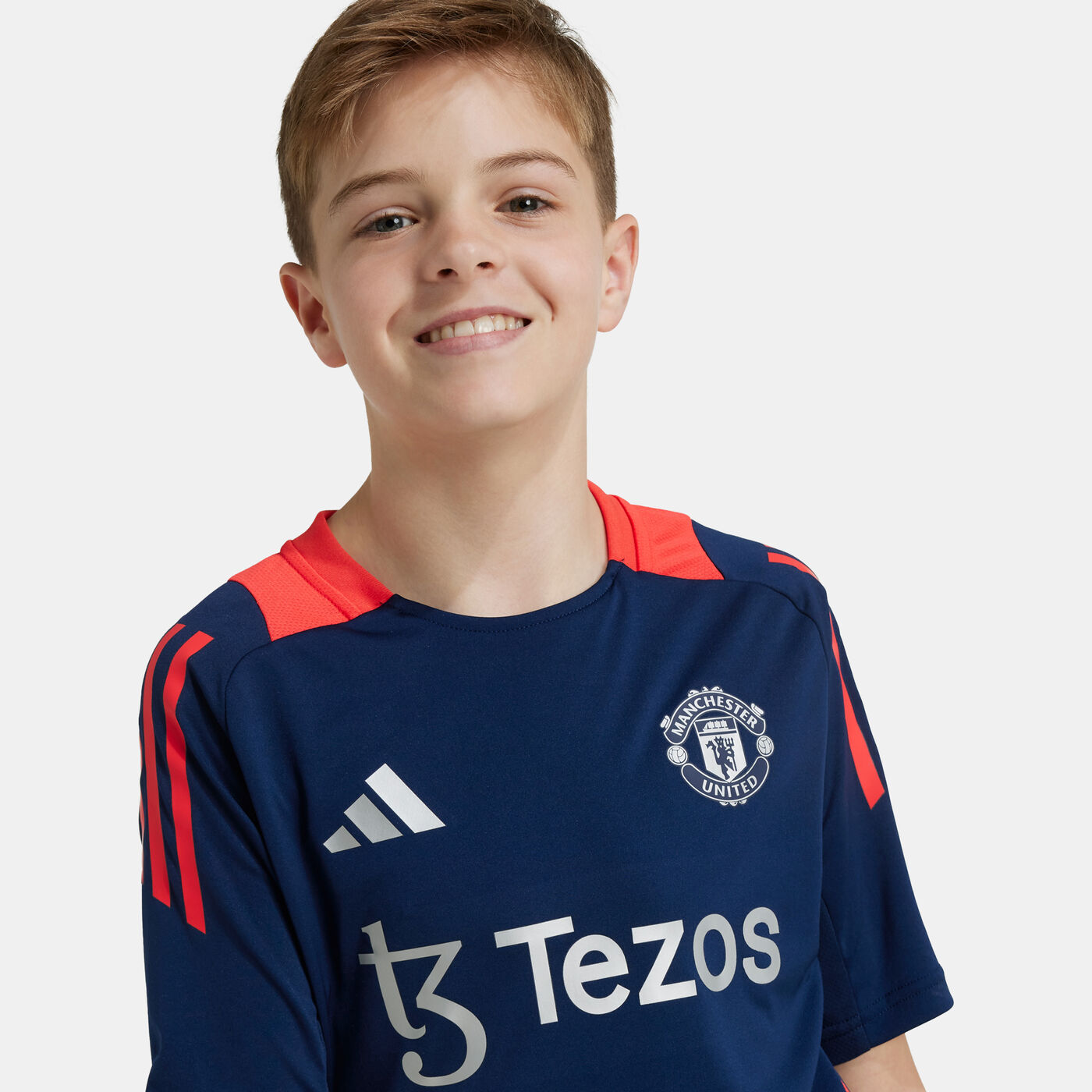 Kids' Manchester United Tiro 24 Training Football Jersey