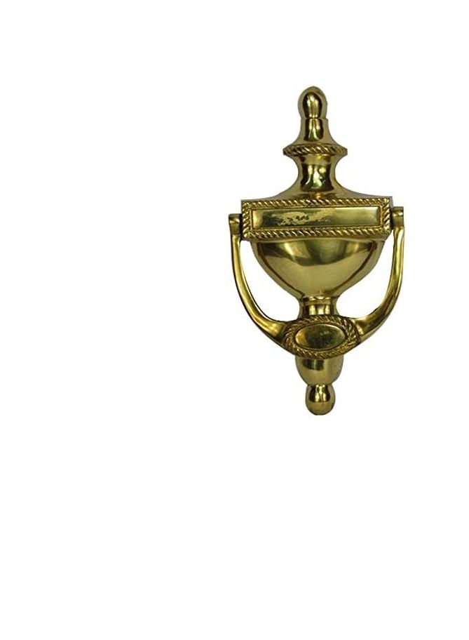 Brass door knocker Georgian 6 Inch