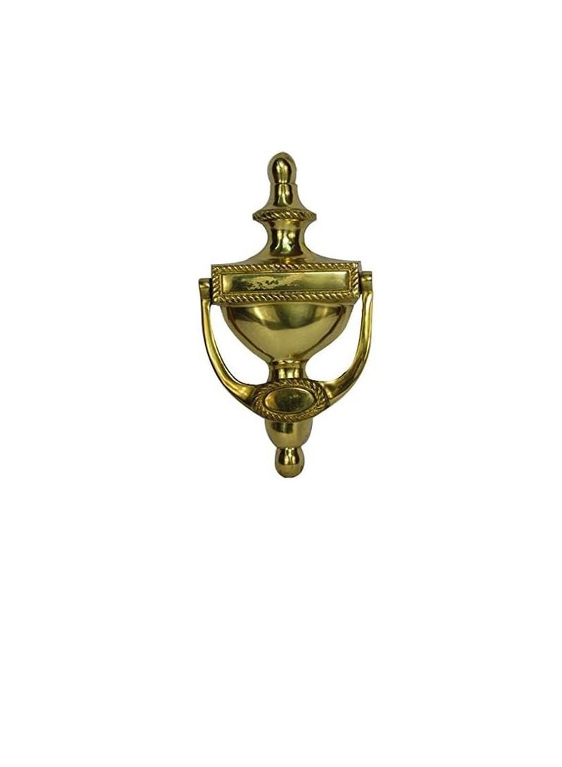 Brass door knocker Georgian 6 Inch