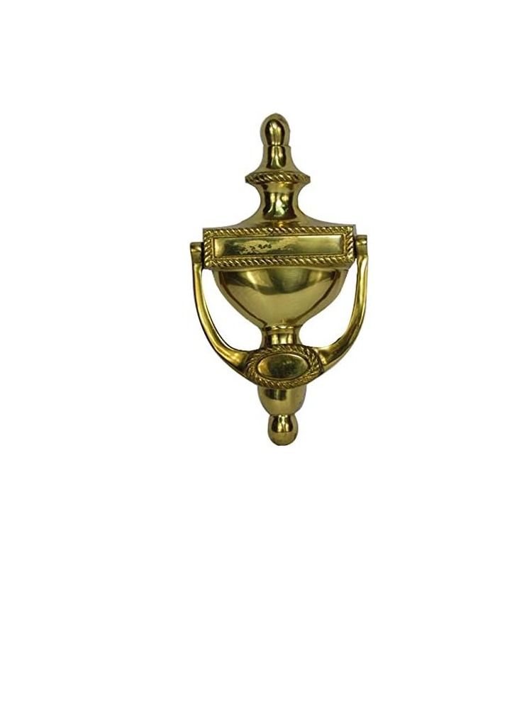 Brass door knocker Georgian 6 Inch