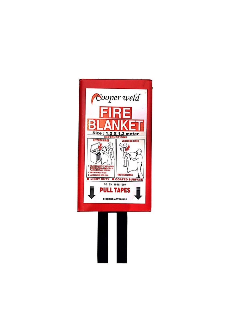 Kitchen Fire Blanket 1.2 x 1.2 Meter