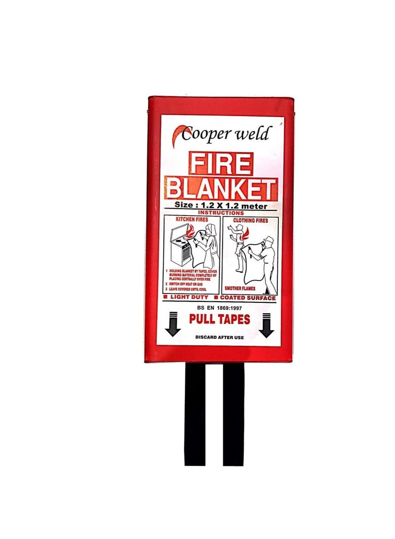 Kitchen Fire Blanket 1.2 x 1.2 Meter