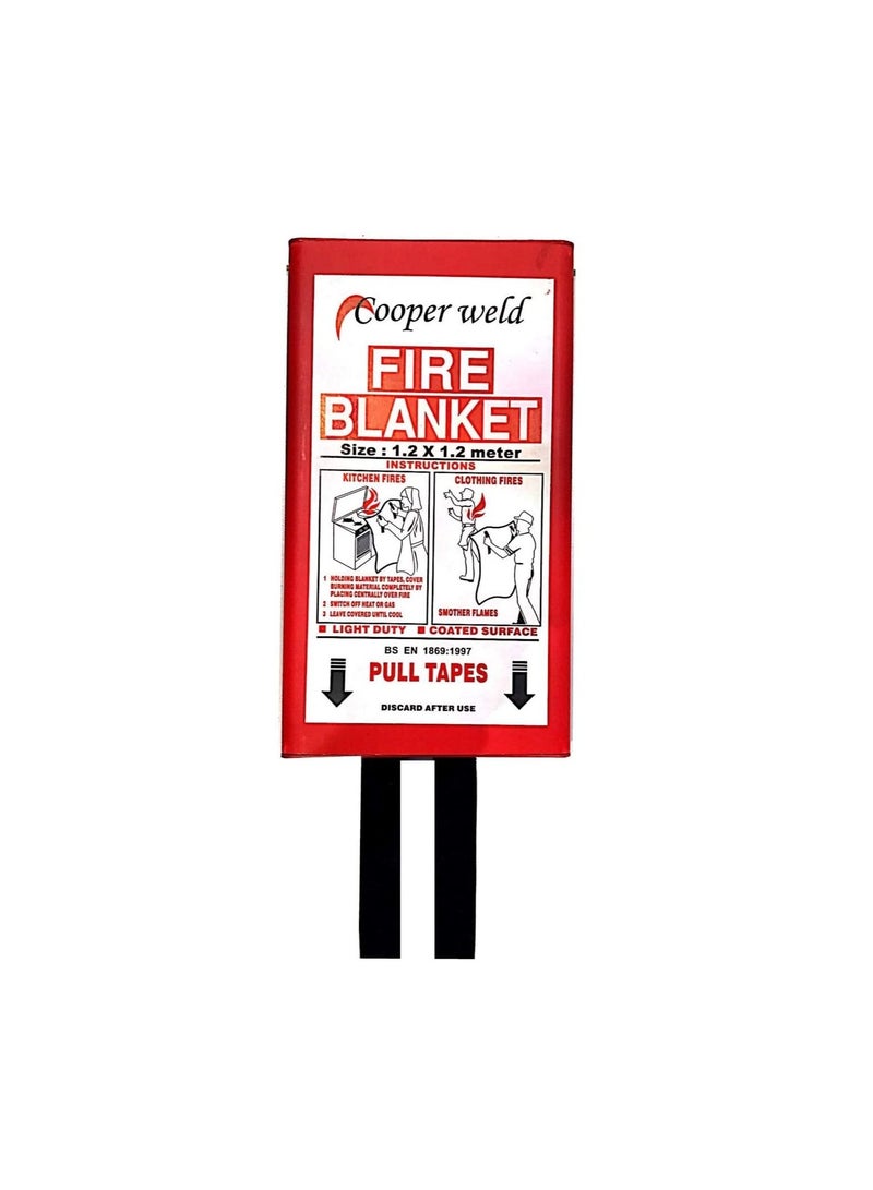 Kitchen Fire Blanket 1.2 x 1.2 Meter