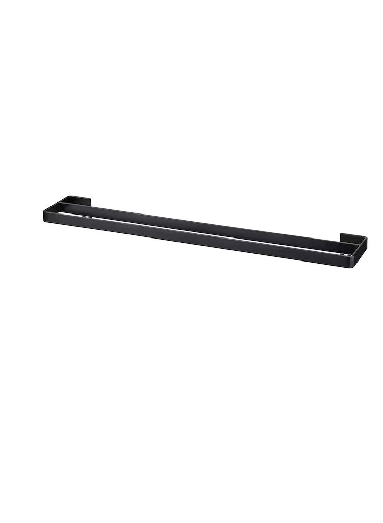 Towel rail, black60 cm