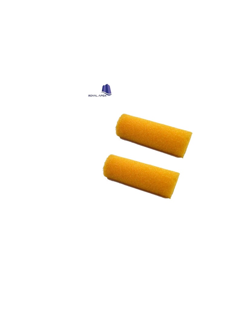 Painting and Texture Roller and Brush 9 Inch Replacement Roller Covers of Plastic Emulsion Home Decoration Wall Paint and Texture (Pack of 2) (Refill Texture 9 Inch)