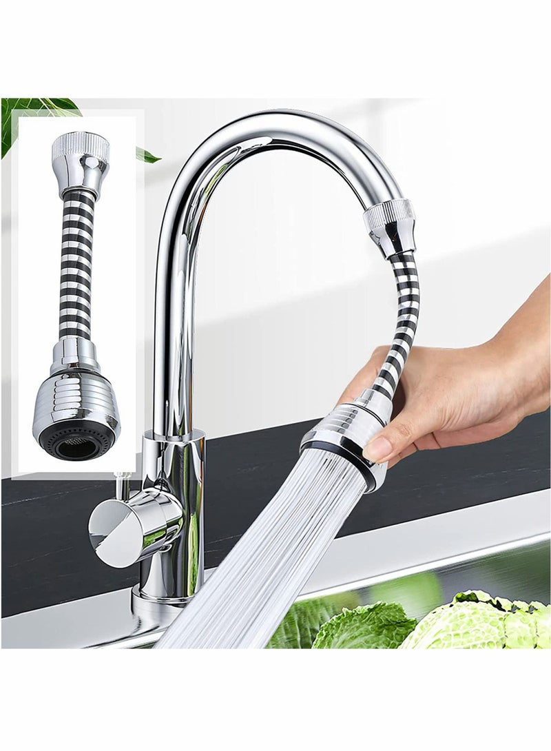 Sink Faucet Sprayer, Movable Kitchen Tap Head, 360 Degree Kitchen Tap Head Anti-Splash Faucet Sprayer Head, for Kitchen Anti-Splash Tap Faucet Nozzle Attachment