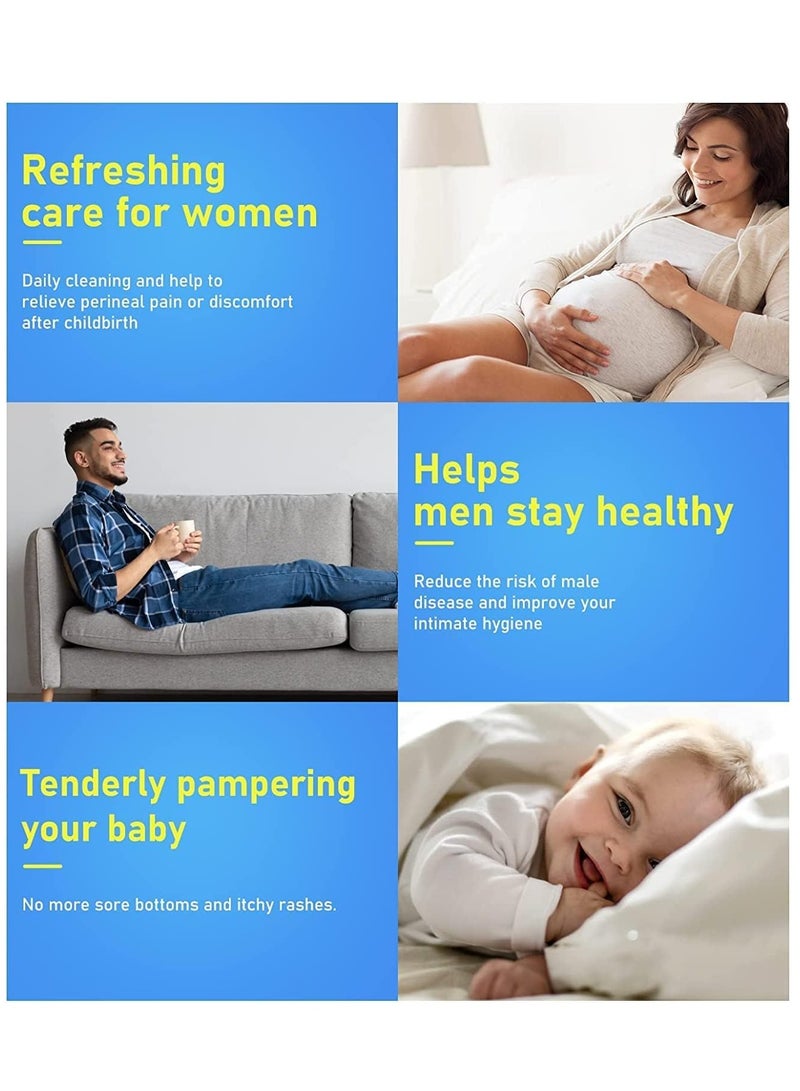 Portable Bidet Peri Bottle for Postpartum Care Peri Bottle for Postpartum Essentials 450ml Portable Bidet with Travel Bag for Travel Bidet