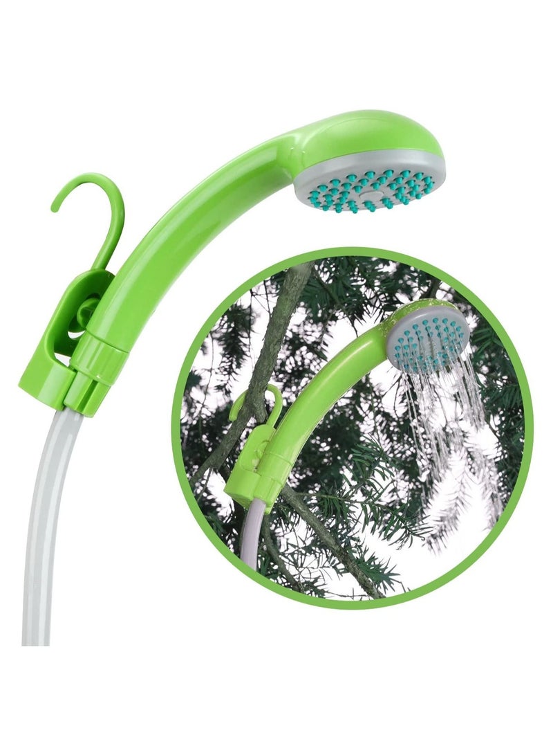 Rechargeable Camping Muslim Shower Bidet Spray Green