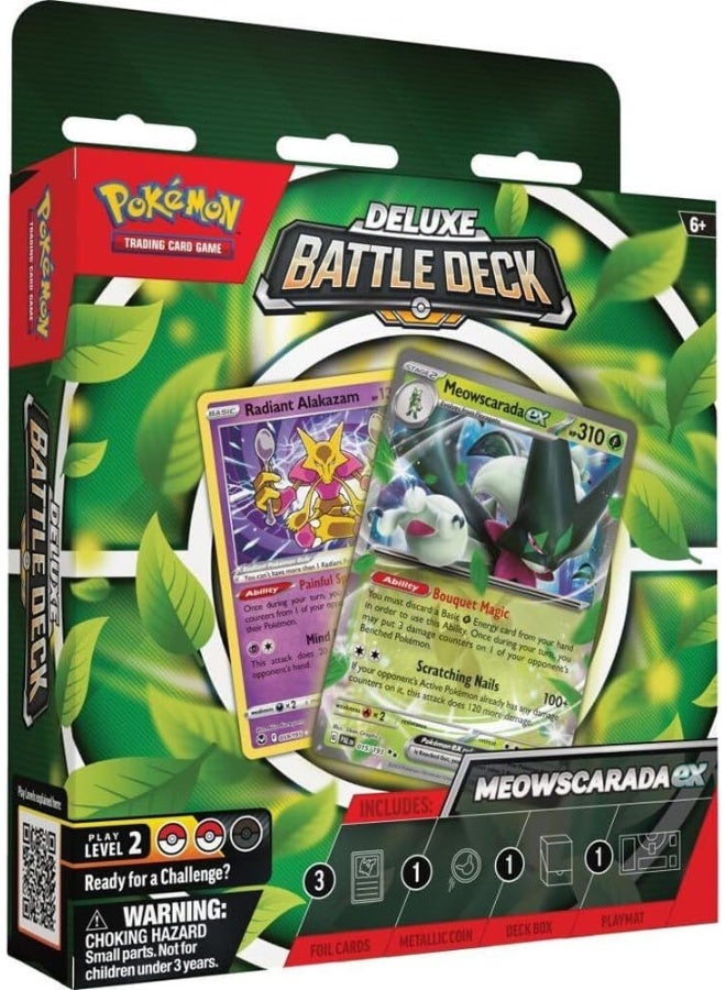 Pokémon TCG: Meowscarada/Quaquaval ex Deluxe Battle Deck