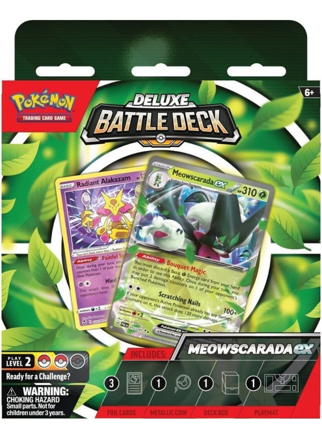 Pokémon TCG: Meowscarada/Quaquaval ex Deluxe Battle Deck